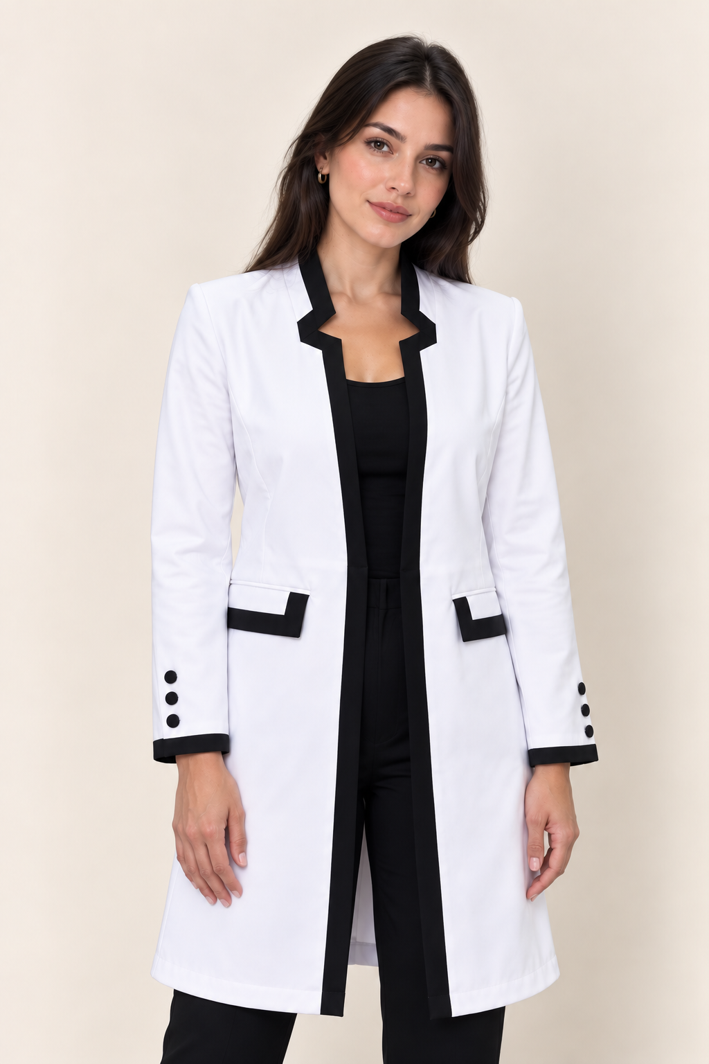 Bata Médica para Mujer Elara