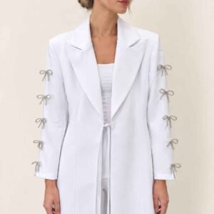 Bata Médica para Mujer Celeste
